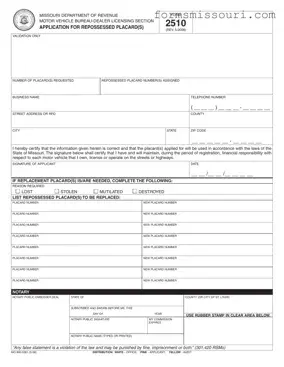 2510 Missouri Form