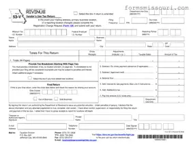 Missouri 53 V Form